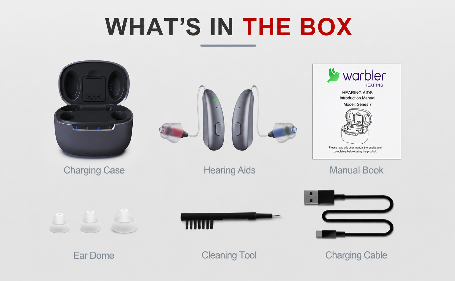 Warbler Series 7: OTC Hearing Aids Professionally Programmed